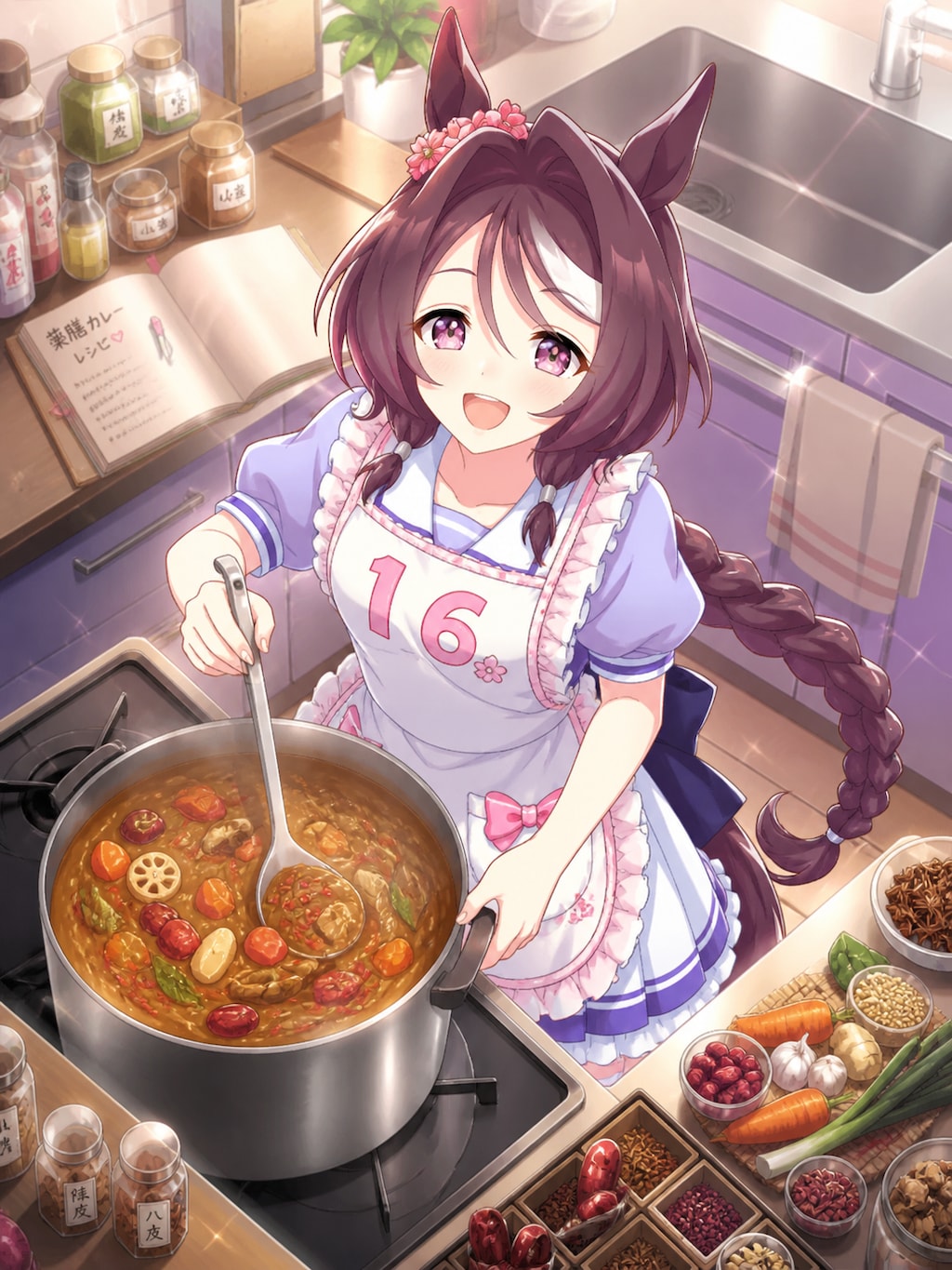 お誕生日のサクラチトセオー🎂