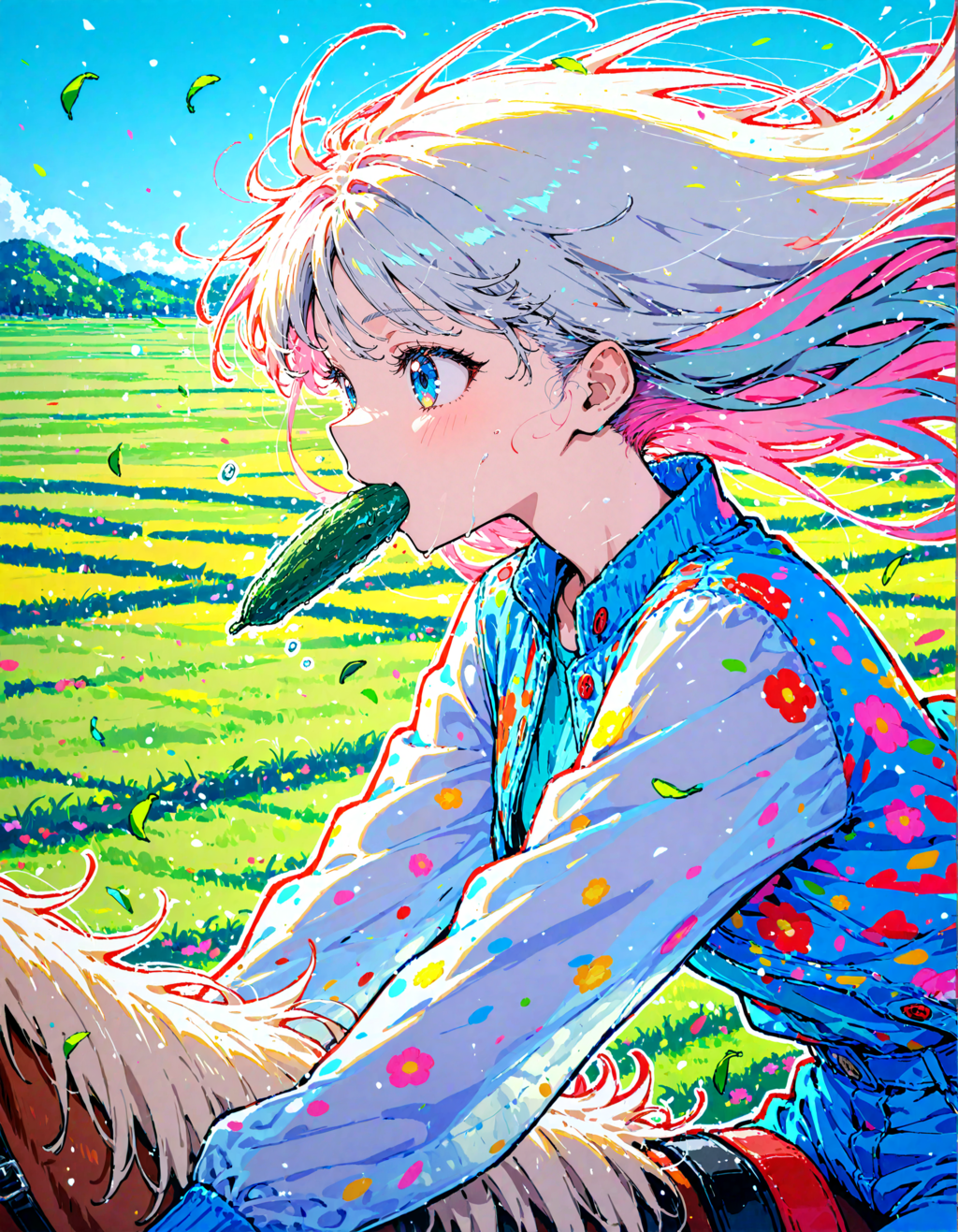 今日は乗馬許可記念日。良いきゅうりの日　その７