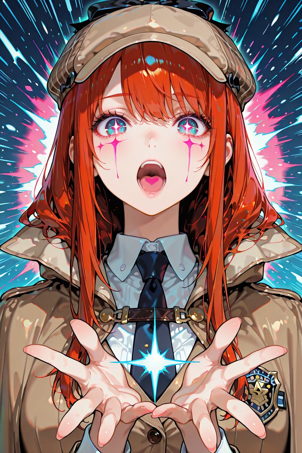 閃いた
