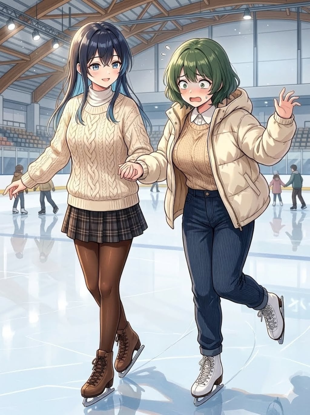 ゆうらさん家の晶ちゃんと芽生ちゃん