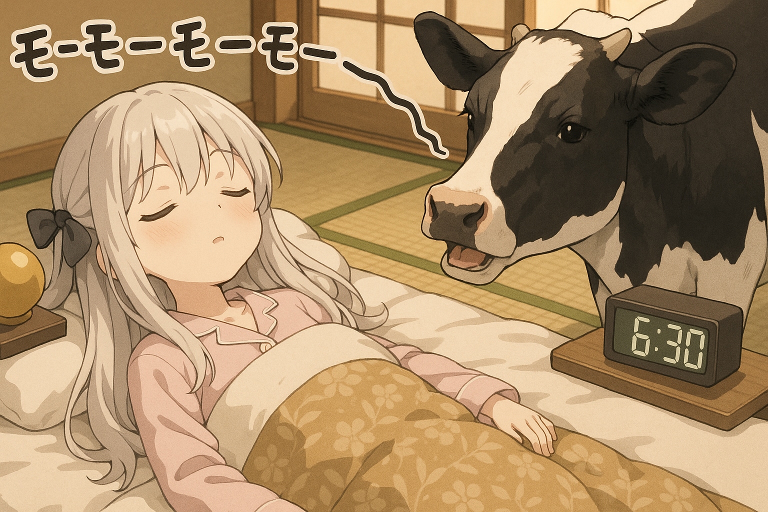 モーニングコール(07/23) | の人気AIイラスト・グラビア