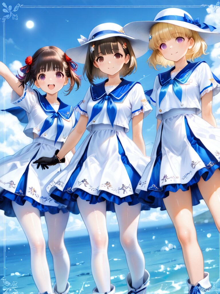 ♪せーの | の人気AIイラスト・グラビア