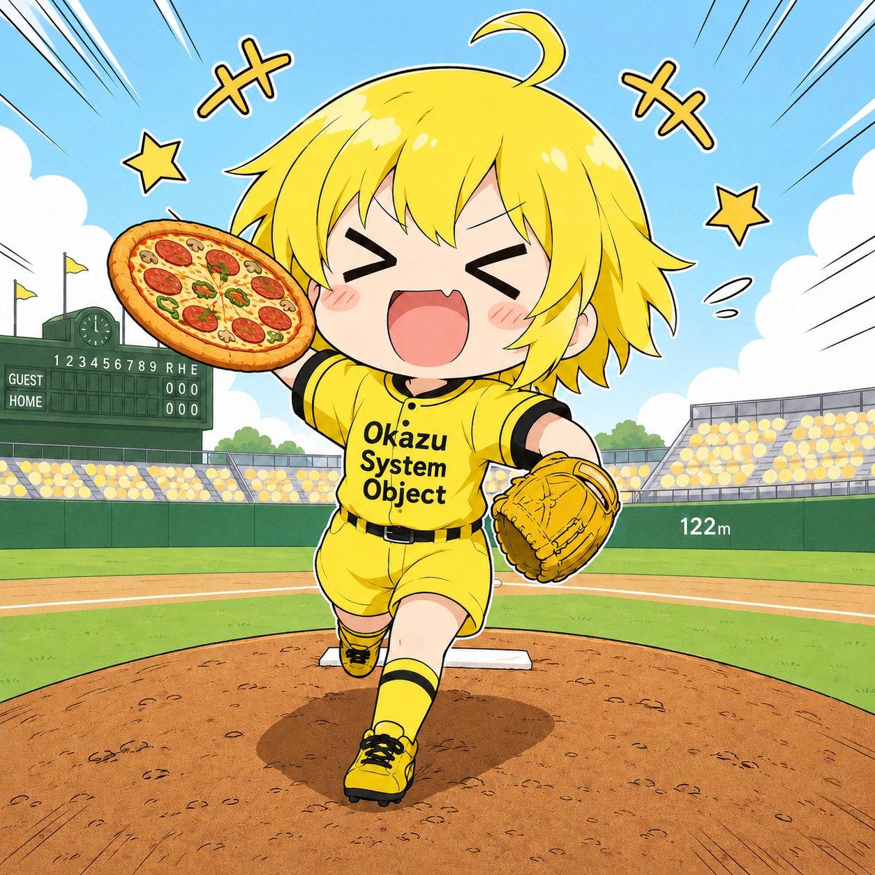 ピッチャー第一きゅ、ん？？
