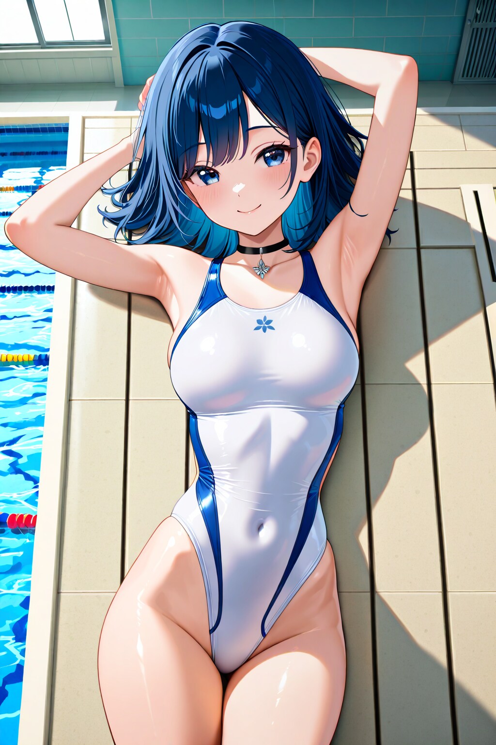 競泳水着の眞琴っちゃん