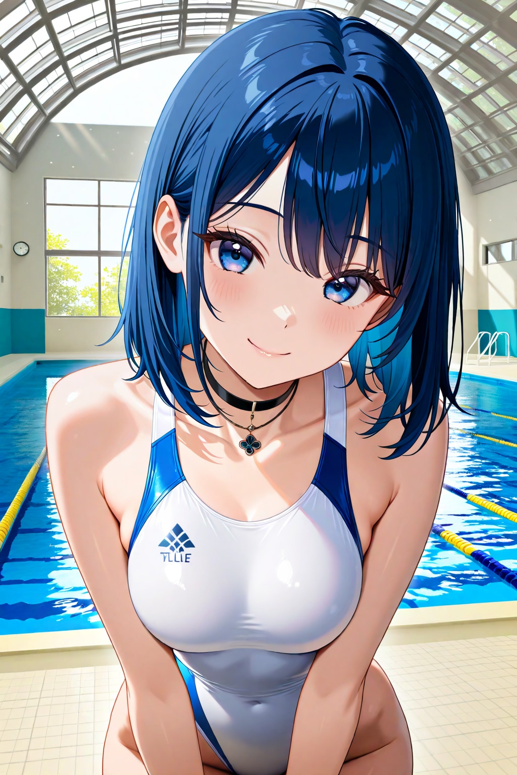 競泳水着の眞琴っちゃん