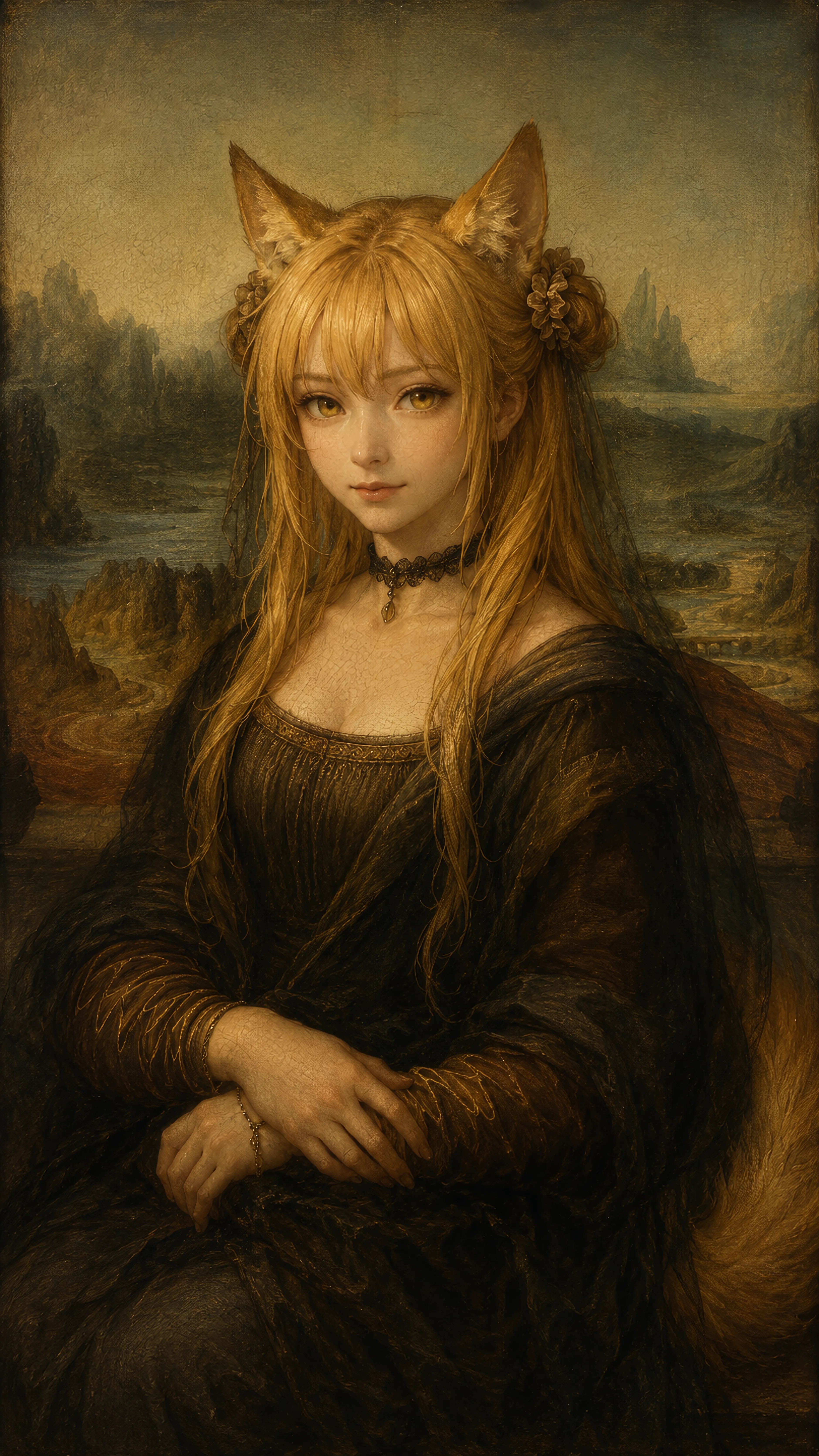 Portrait of a Fox Saint | の人気AIイラスト・グラビア