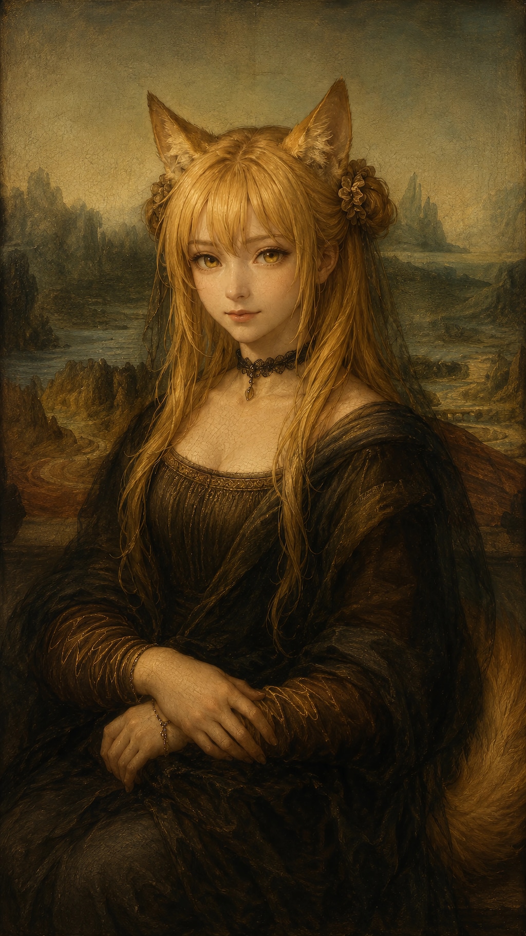 Portrait of a Fox Saint