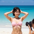 グラビア撮影_橘かえで 4枚目
