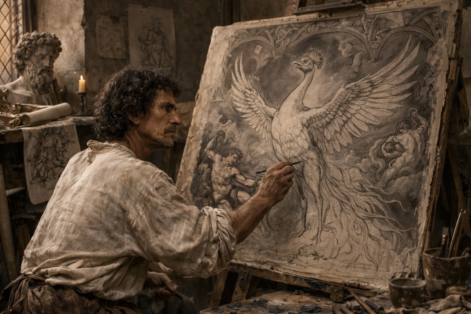 【 L'uccello veniva chiamato pavone o averla. 】 | の人気AIイラスト・グラビア