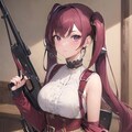 銃を持った少女でAIに依頼 5枚目