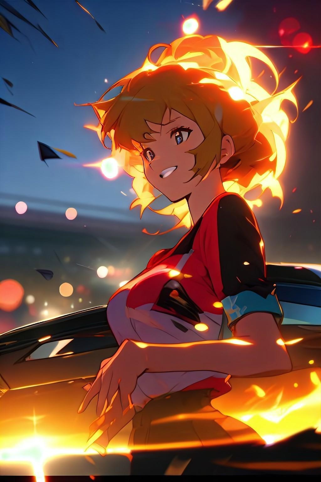 Night Racing | の人気AIイラスト・グラビア