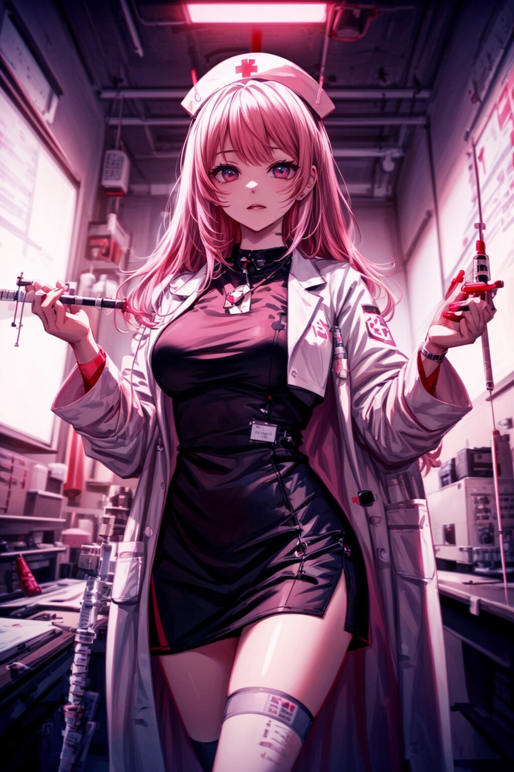実けっ、お注射の時間ですよー