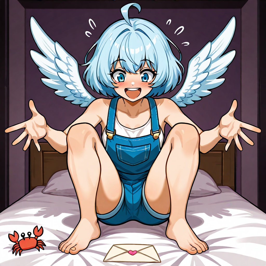 青髪ちゃん