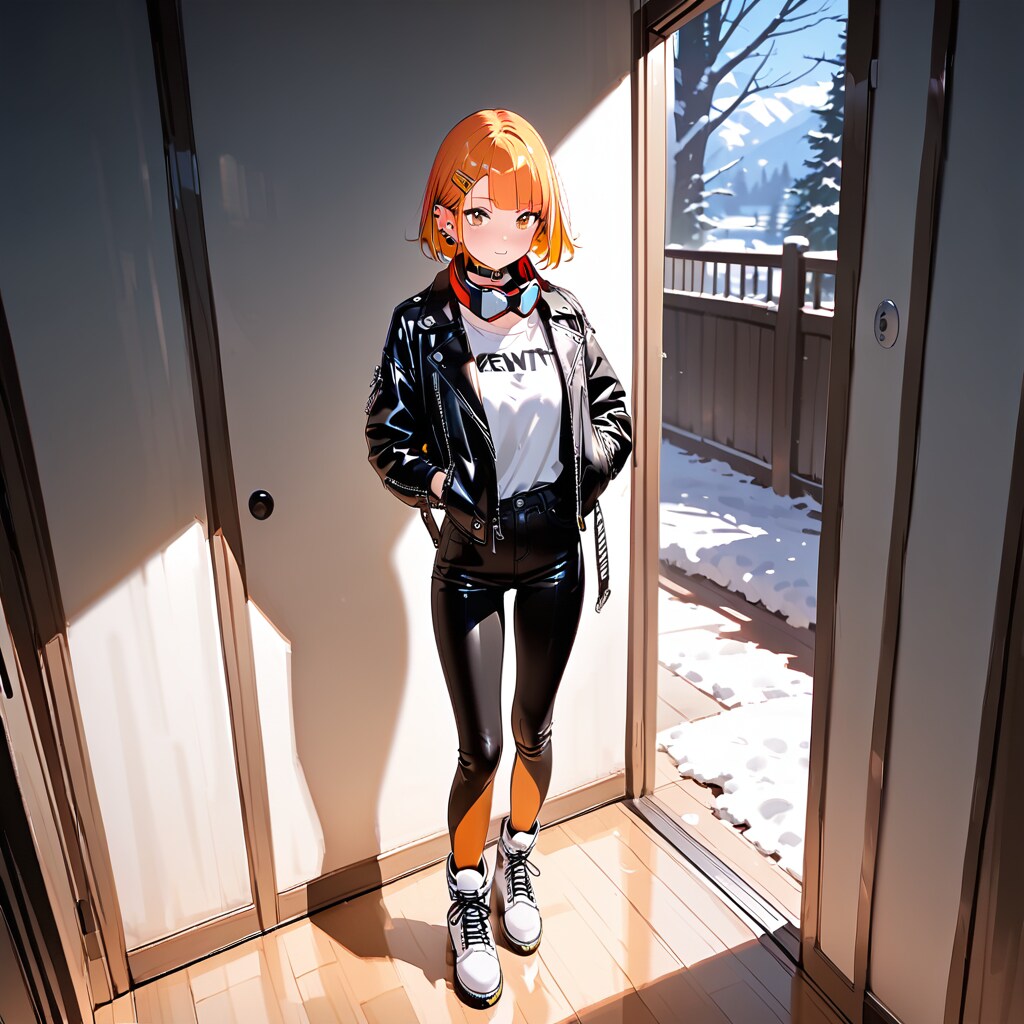 冬パンクファッション"双葉"