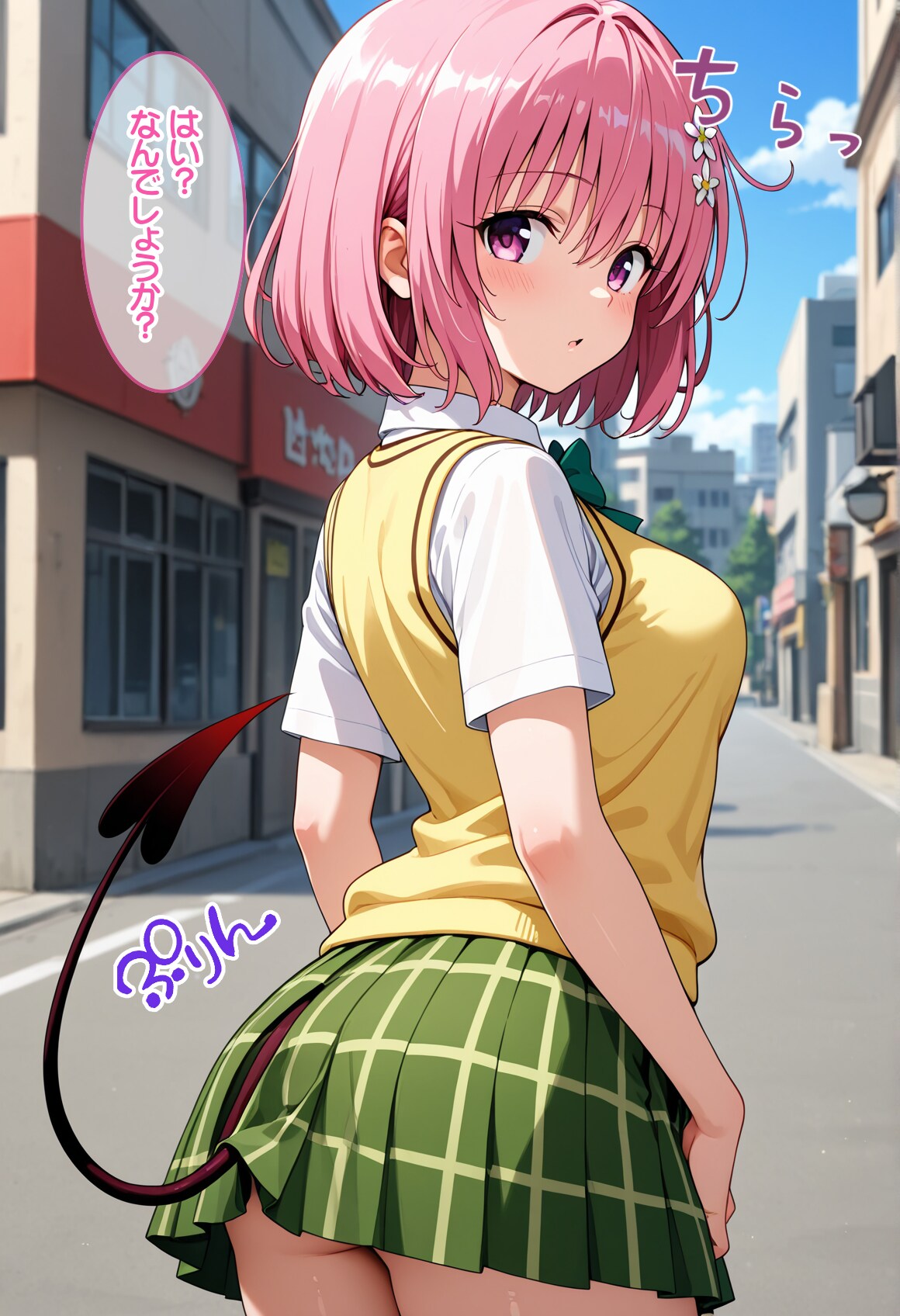 はい？なんでしょうか？