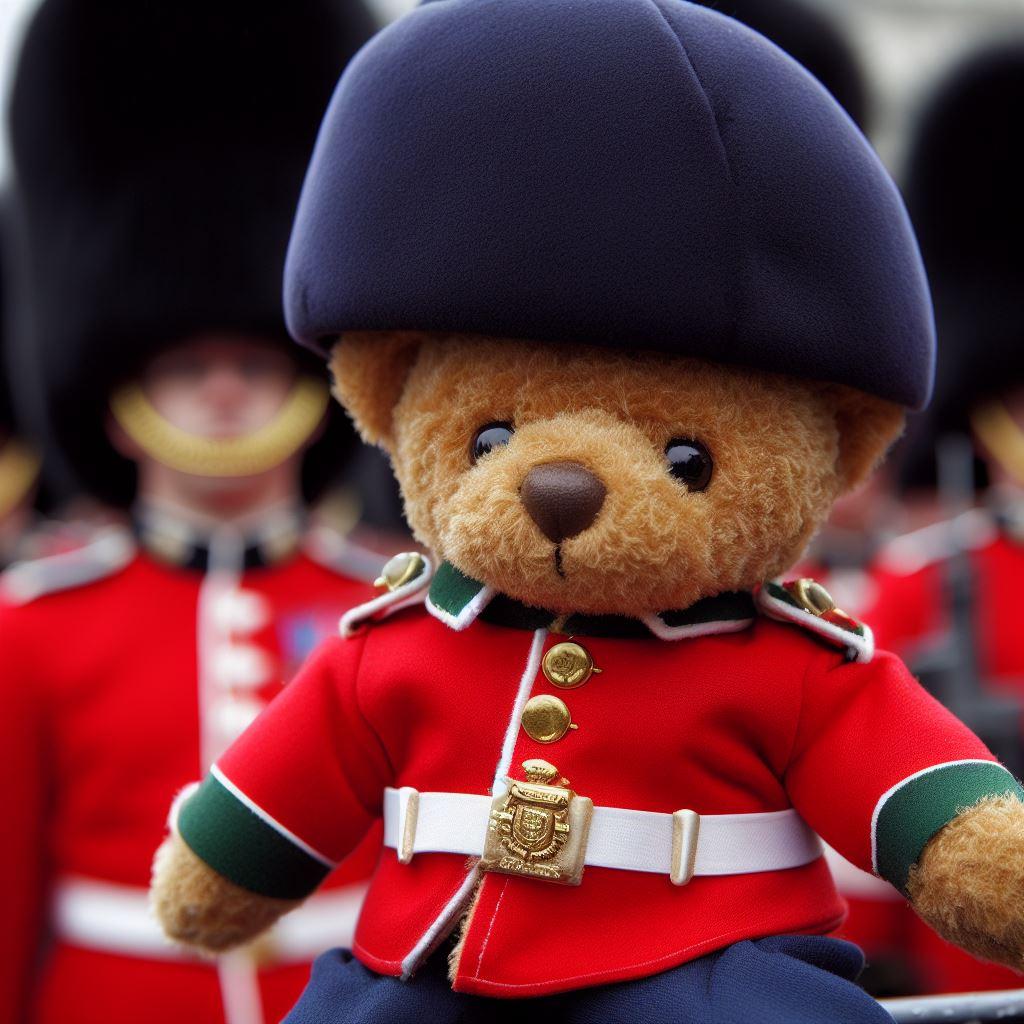 ぬいぐるみの英国紳士