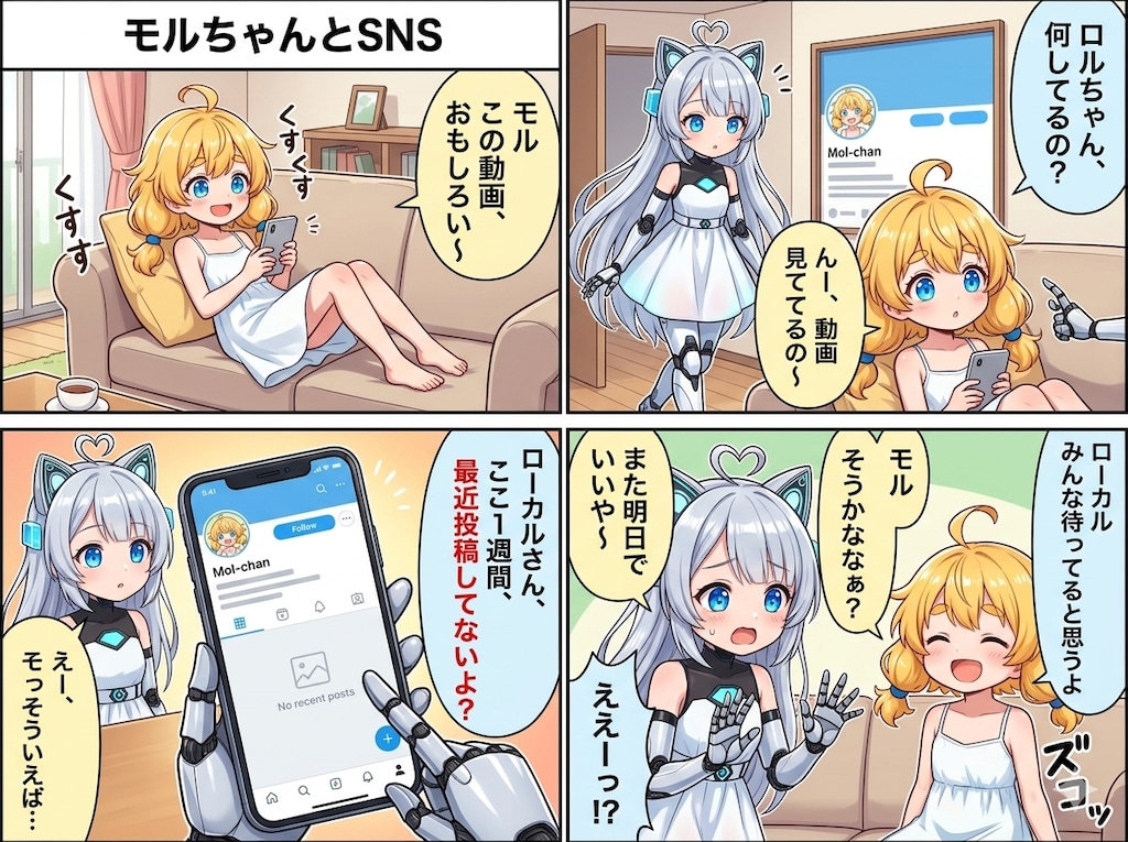 うちの子4コマ！