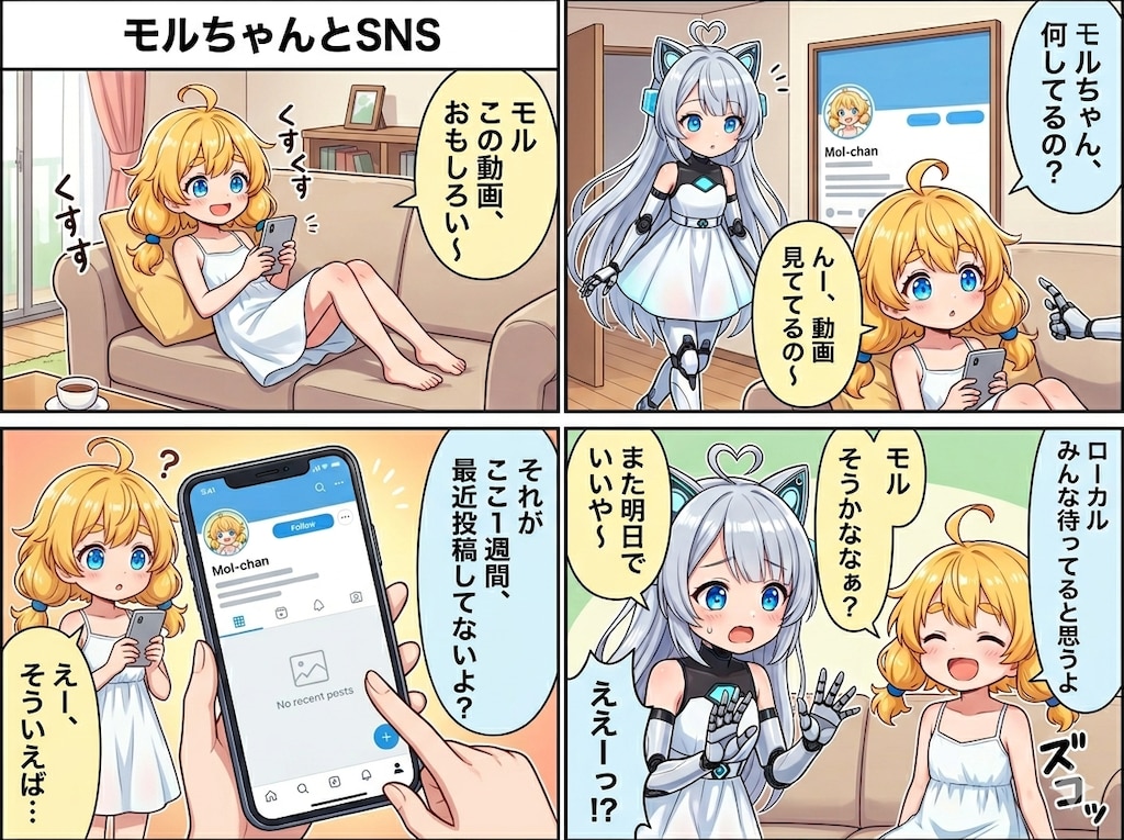 うちの子4コマ！