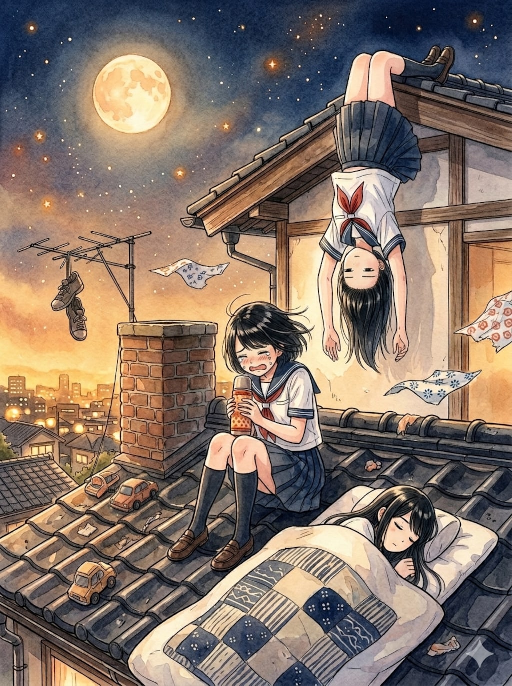 夕涼み