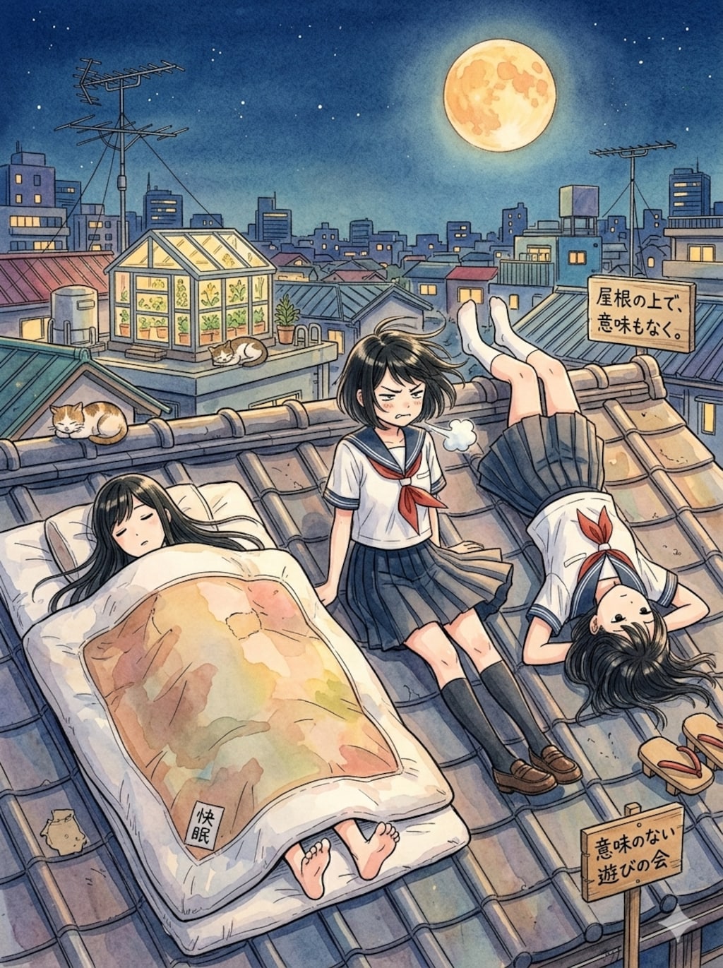 夕涼み
