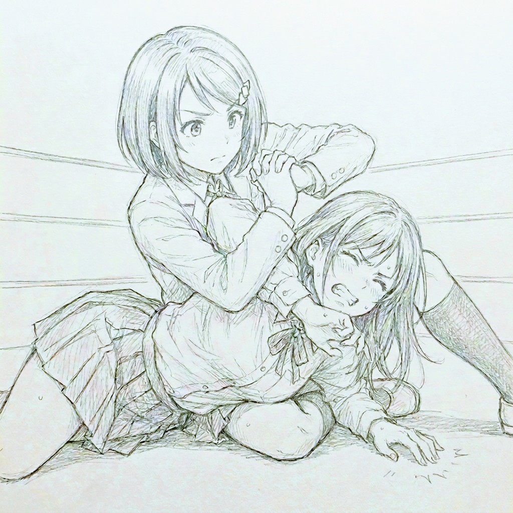 JKプロレス(師走○翁先生オマージュ)