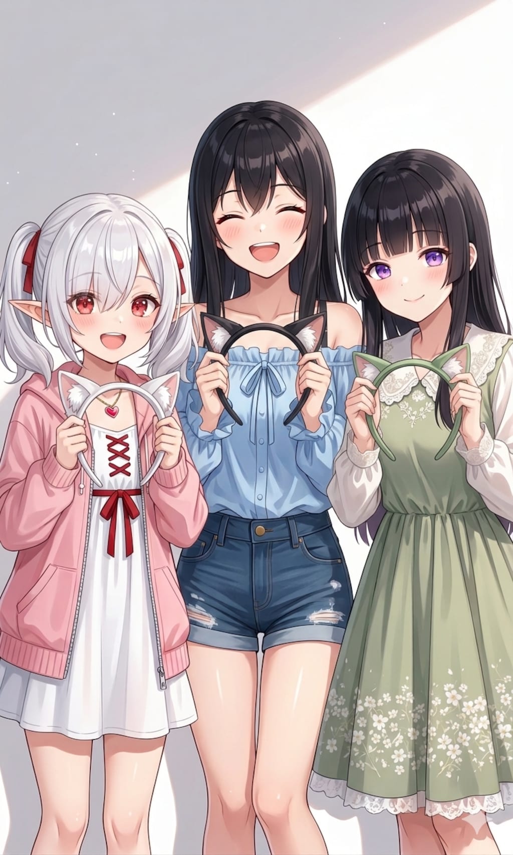 餅さんのふうさんとひまりさんとシロネさん