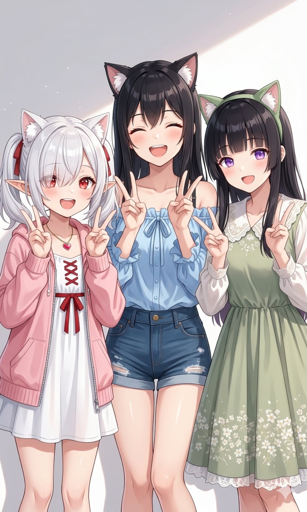 餅さんのふうさんとひまりさんとシロネさん