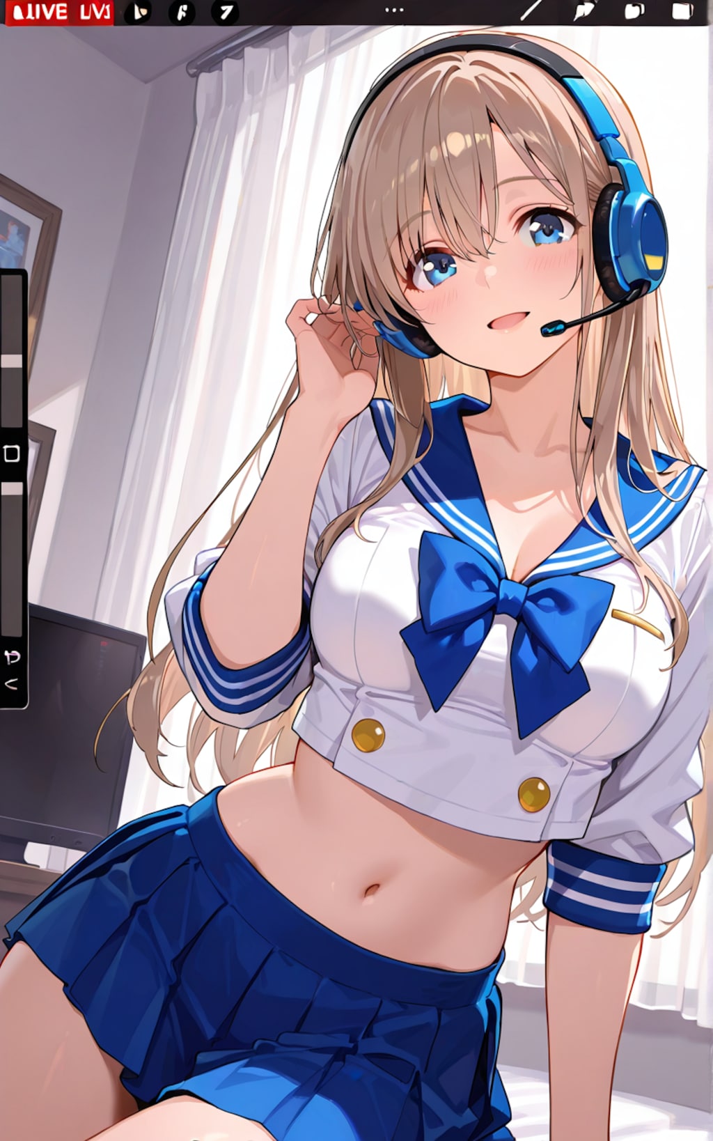 ありす先輩のお手本