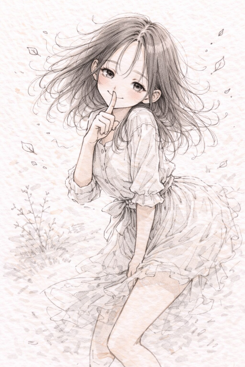 内緒だよ？ | の人気AIイラスト・グラビア