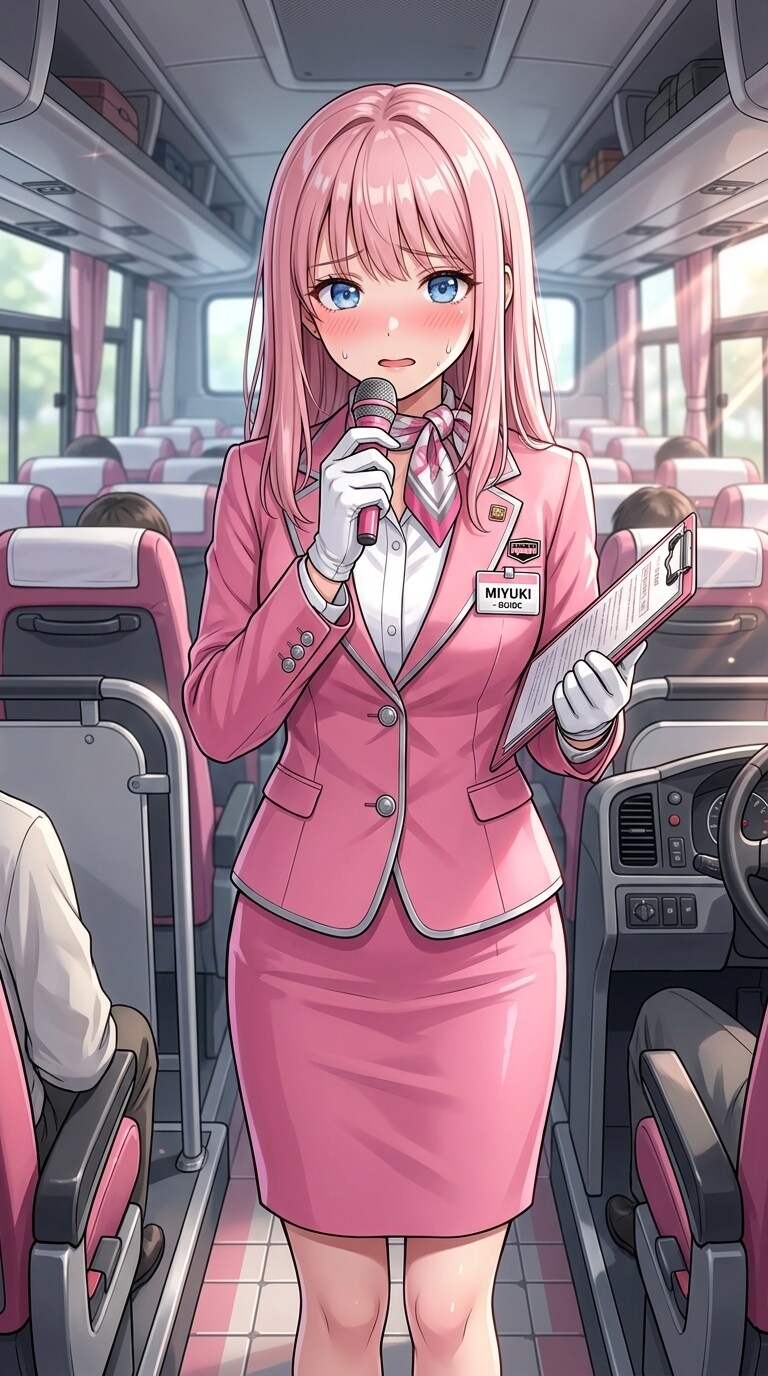 バスガイドなエキドナちゃん