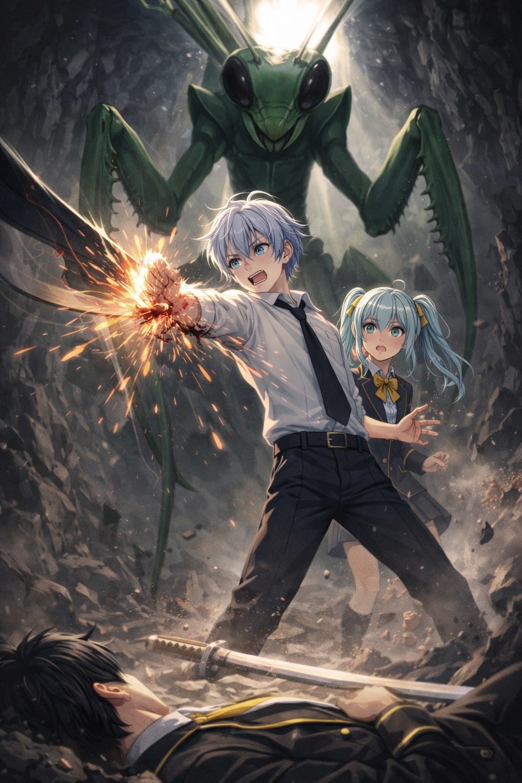 【ソルシエラ】その腕は、推しカプを守るために | の人気AIイラスト・グラビア