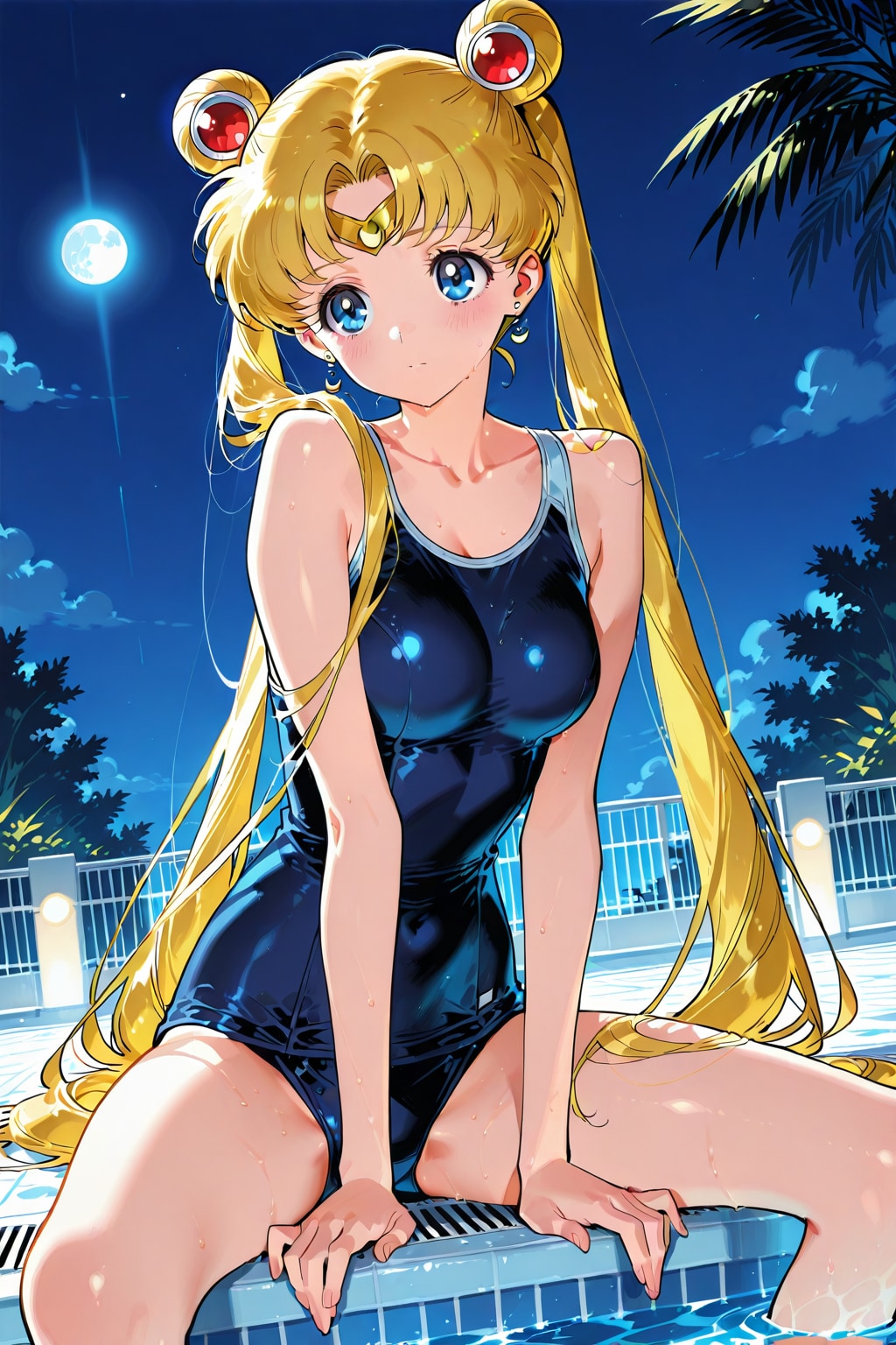 夜のうさぎ❤️