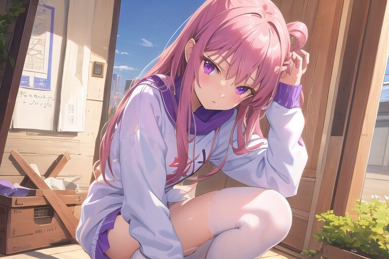 室内にて