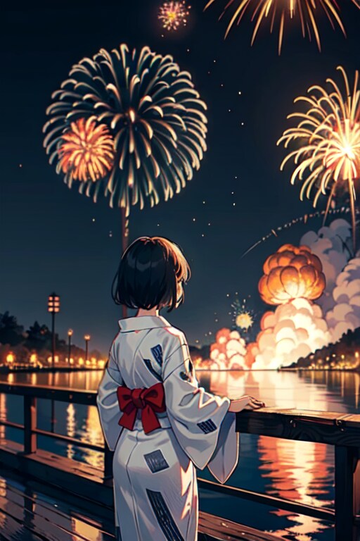 なんか花火失敗してない...？