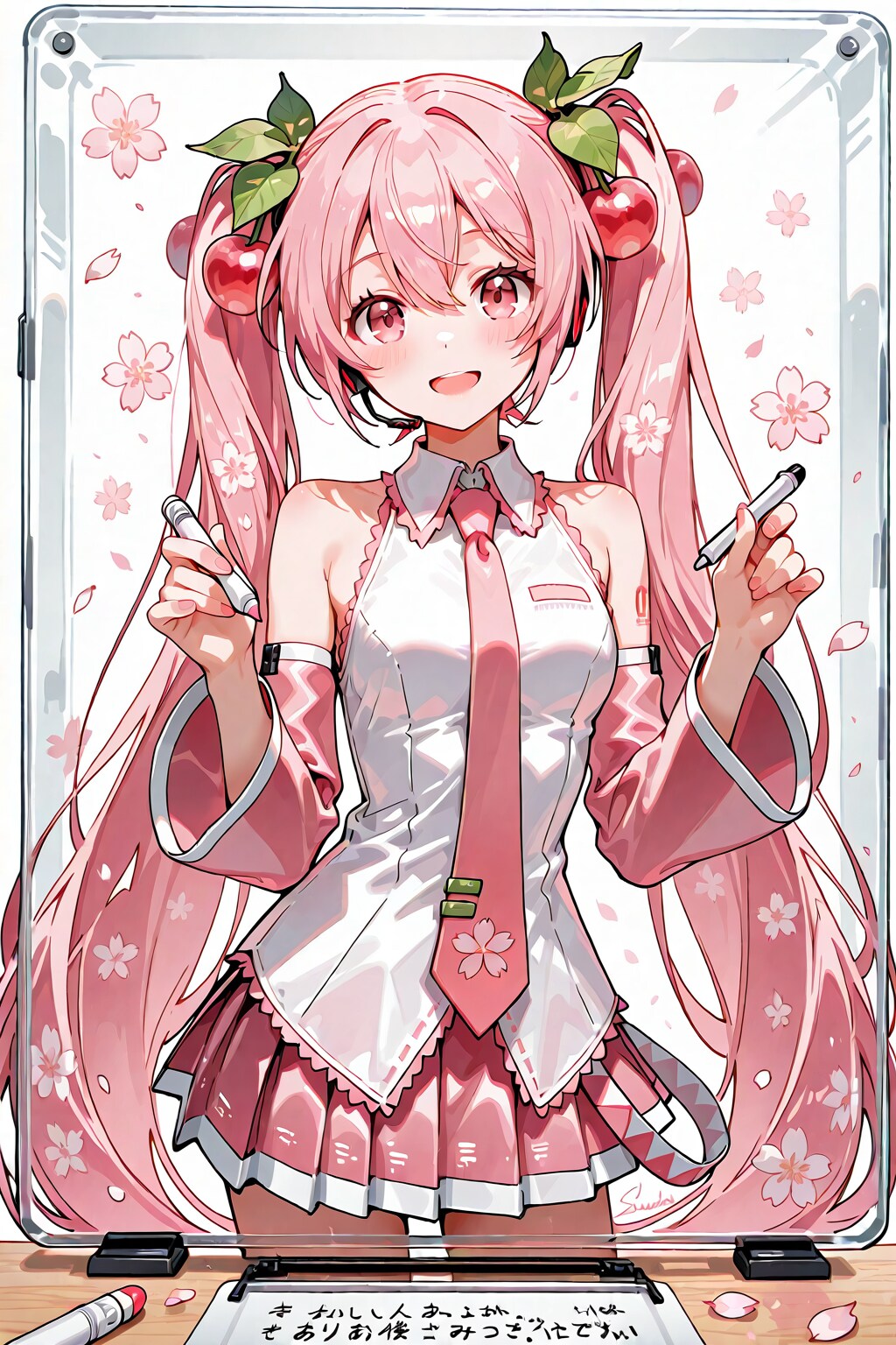 桜ミク９ | の人気AIイラスト・グラビア