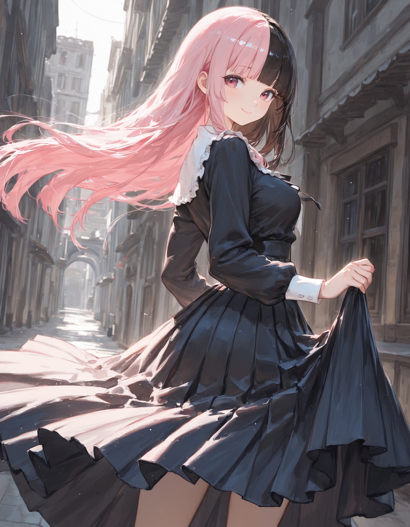黒と白