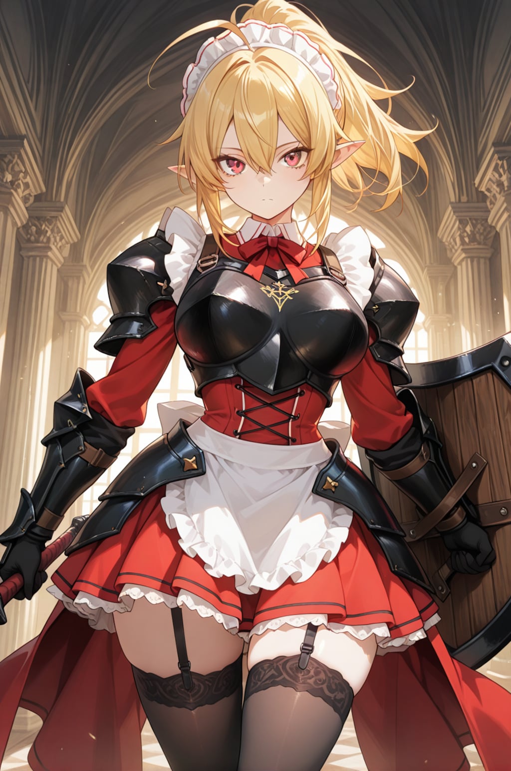 アーマーエルフツリ目イドさん