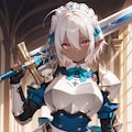 アーマーエルフツリ目イドさん 2枚目