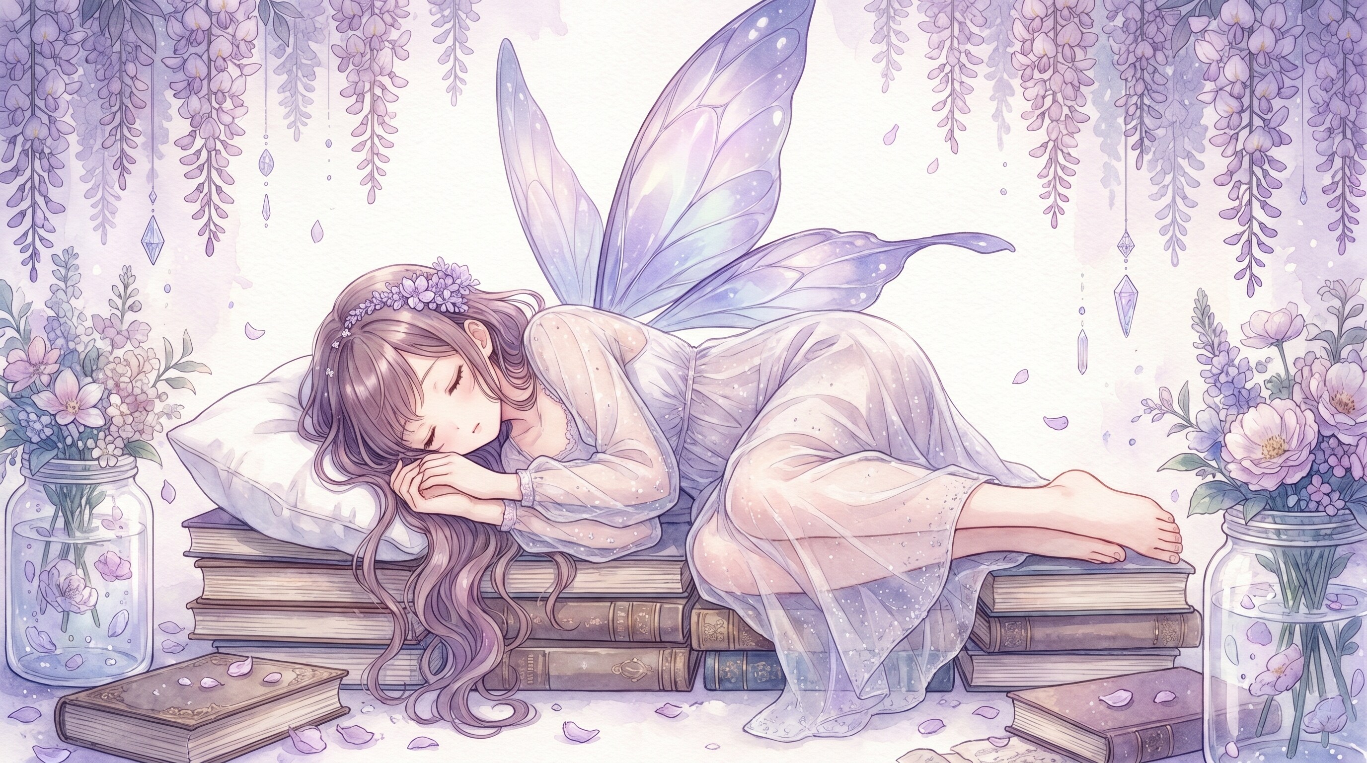 藤霞に眠る妖精