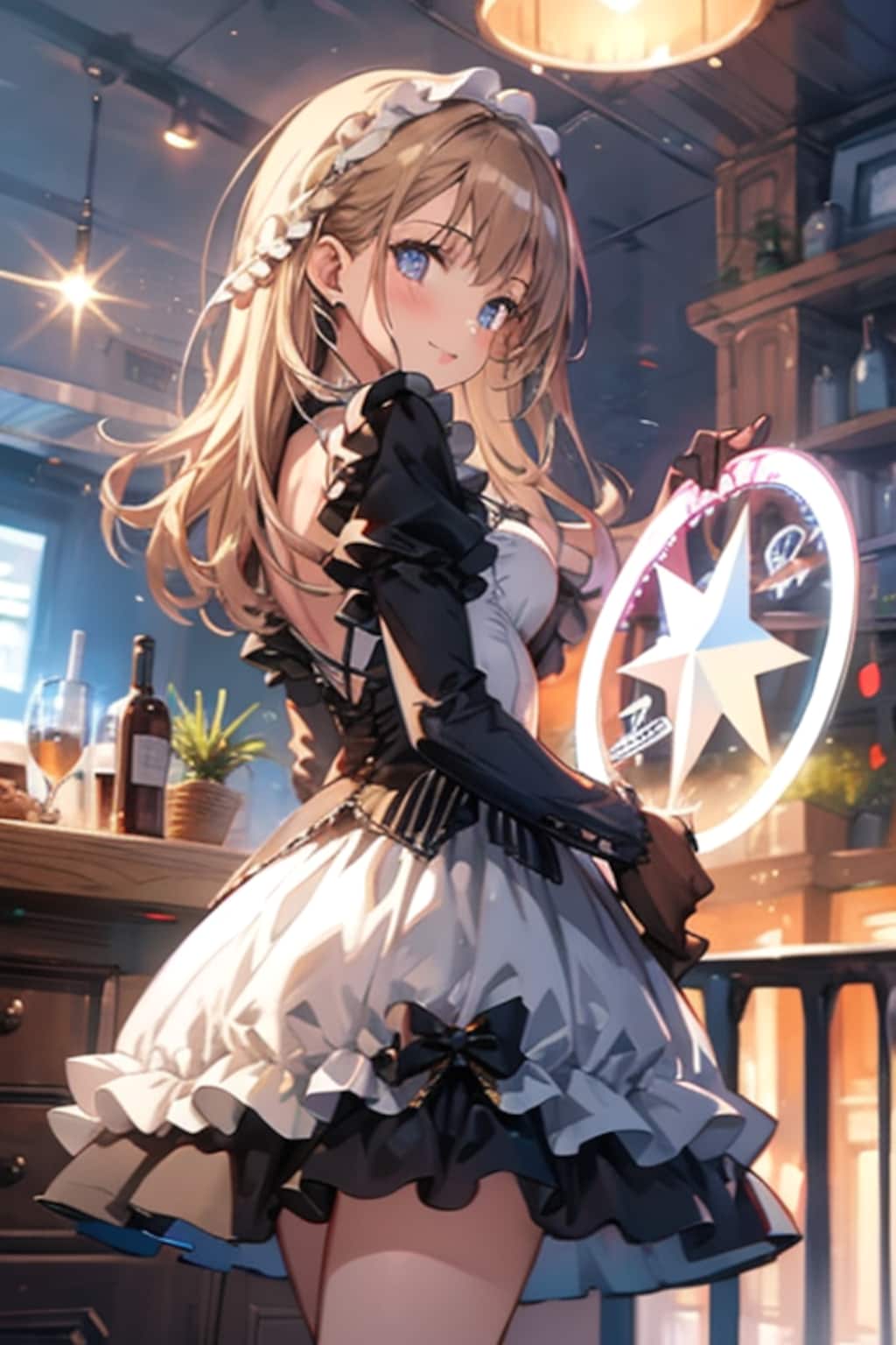 魔法陣を握った少女