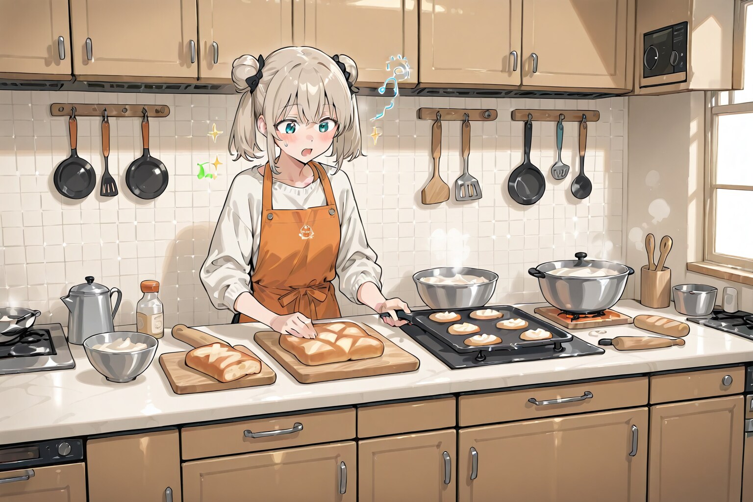 パン作り | の人気AIイラスト・グラビア