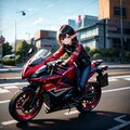 バイク乗りのエルフさん(milktea_mild_V1版) 2枚目