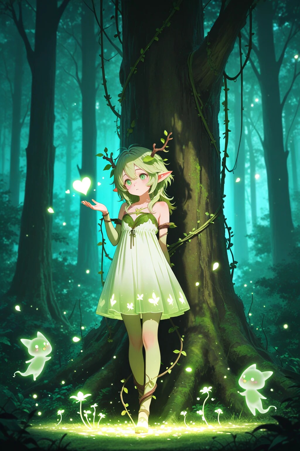 森の精霊 | の人気AIイラスト・グラビア