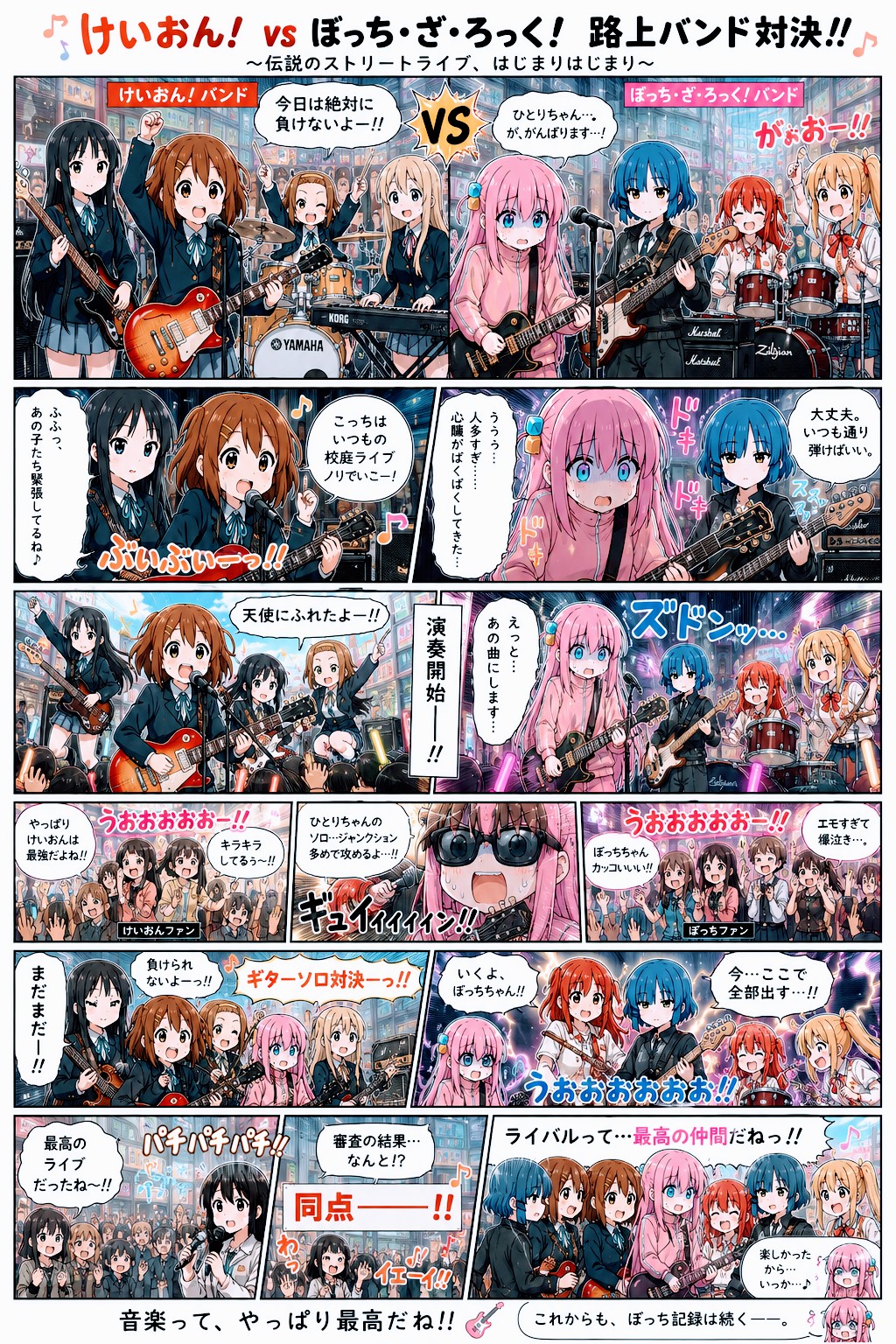 けいおん! vs ぼっち・ざ・ろっく!