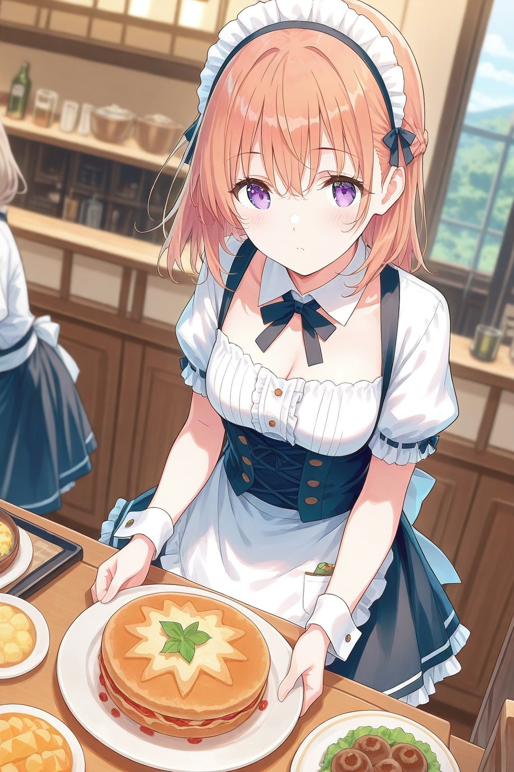 ウェイトレス。