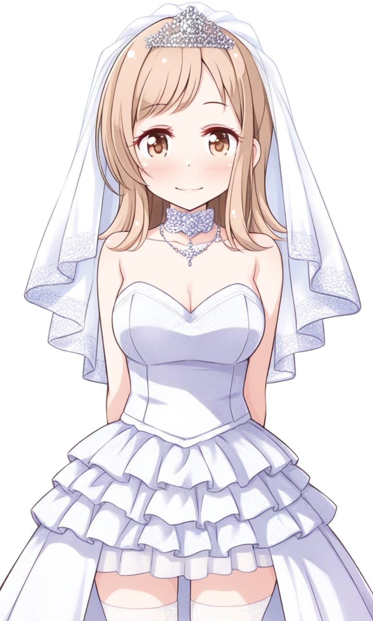 櫻木真乃 ウエディングドレス