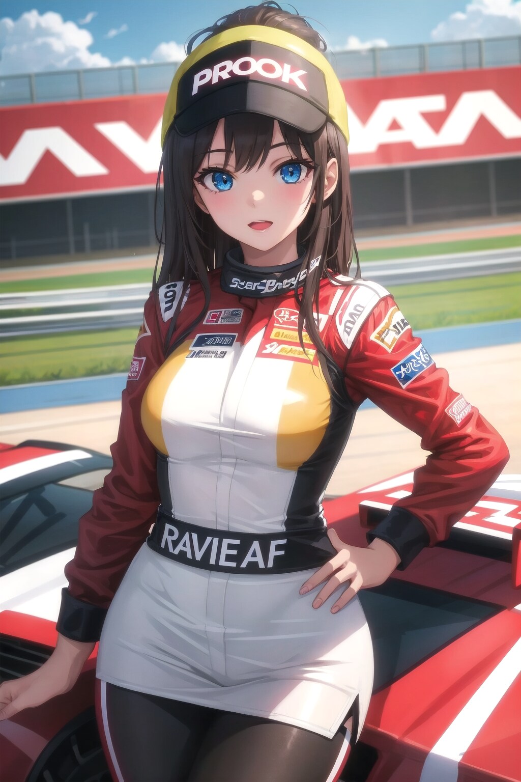 美少女レースクイーン | の人気AIイラスト・グラビア