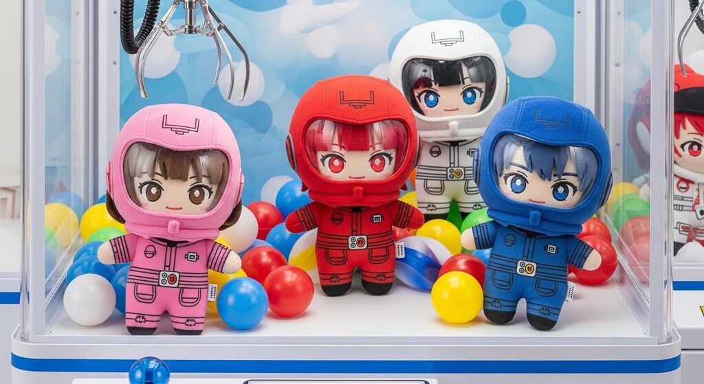 学園戦隊部のぬいぐるみ