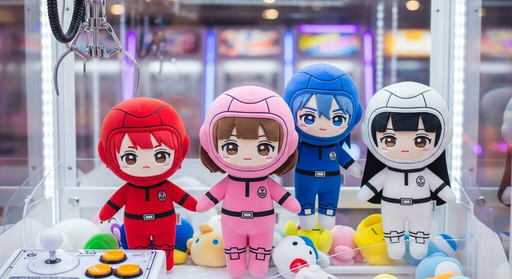 学園戦隊部のぬいぐるみ