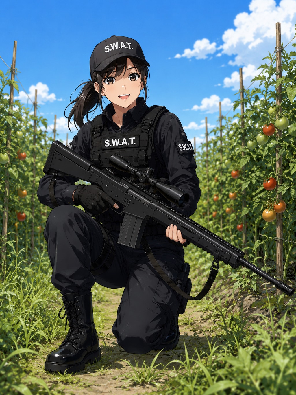 SWATの銃